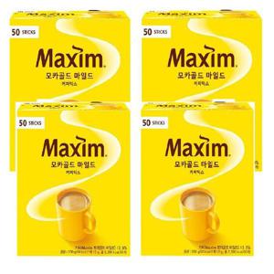동서식품 맥심 모카골드 마일드 12g x 50개입 X 4박스 BM