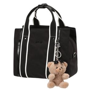 [핑] 여성 곰돌이 키링 토트백 121E3BG052_BK