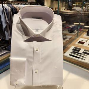 듀퐁셔츠 SE5FM21LS361SWH 컴포터블 착용감이 편한 스트레치 슬림 핏 셔츠