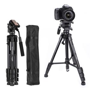 트라이포드 DSLR 카메라 삼각대 윤탱 VCT-691 사진 촬영 스탠드 망원경