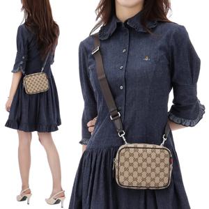 25FW 구찌 GG 캔버스 미니 크로스백 834268 FAEON 9750