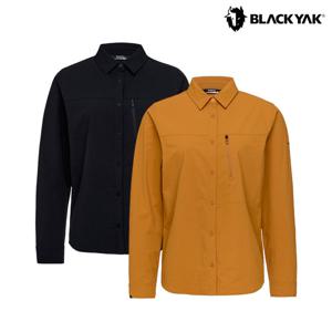 블랙야크 여성 택티컬 마운틴 포켓 셔츠 가을 등산 아웃도어 남방 1BYYSFU502