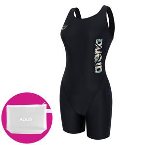 아레나 여성 수영복 일반 3부 U백 A5FL1LD32 BLK 수영손가방 증정
