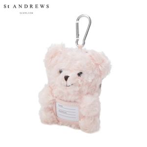 [세인트앤드류스] 공용 테디베어 카라비너 파우치