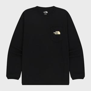 [노스페이스] (NFM_NT7TR50J_BLK_) 포켓 긴팔 라운드티 NT7TR50J_BLK