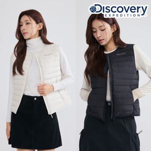 디스커버리 (DWDV72056) 2025 F W 여성 픽시버G 튜브 다운 패딩베스트