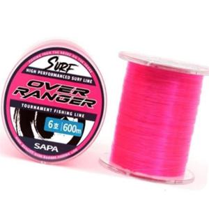 원투전용라인 형광핑크 6호 나일론줄 600m 낚싯줄 합 민물낚시 낚시용 바다낚시 낚시용줄 모노라인