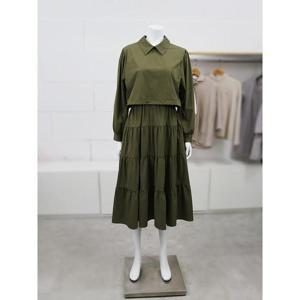 화이트호스 세이브존02 카라주름원피스 A253601