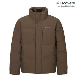디스커버리 패딩 25FW 남성 레스터G 하이넥 구스다운 숏패딩 DMDJ63056BRD GPDJ