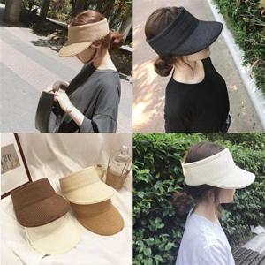 (앙상블) 밀집 썬캡 모자/왕골/밀집모자/여름/모자