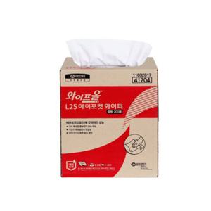 41704 와이프올L25 중형200매x1개(41306대체품) 산업용와이퍼 와이프올 보루 종이보루 헌겊 기름때제거 오물제거 오염물제거 걸레