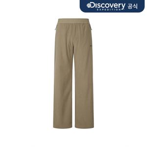 남성 그리드 기모 우븐 하이브리드 스트링 팬츠 (BEIGE)