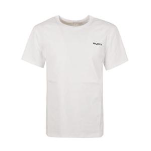 알렉산더 맥퀸 반팔 티셔츠 776281QXAAB0965 White