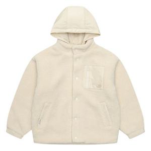 [에꼴리에]여아 패딩 후드 레이어드 양털 점퍼 21D0155_BE