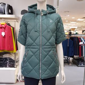 [루이까스텔]여성루즈핏반팔형볼패딩점퍼/7LEJP003J