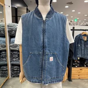 [리바이스]남성 남성 샌섬 데님 베스트(A8580-0000)_DG