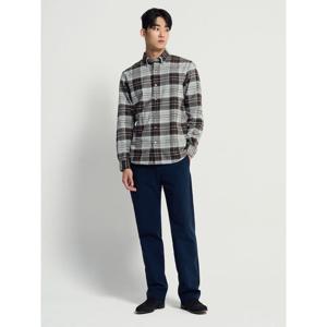 [빈폴멘]폴리 혼방 하운드투스 레귤러 팬츠  네이비 (BC4X21O22R