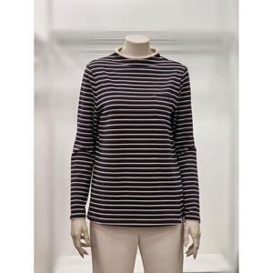 프렐린 세이브존02 블랙 스트라이프 티셔츠 RTP254S40