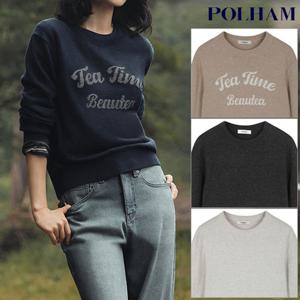 [폴햄] PHF4ER2030 여성 메리노 그래픽 니트