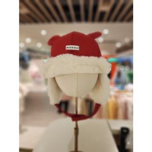 밍크뮤ch 베베 솔리드 스노우 방수트루 퍼 햇 (35C1480807)