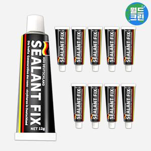 월드크린 실란트 픽스 12g 10개 다용도 강력 에폭시 순간 접착제 고정 만능 본드