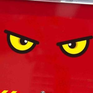 앵그리 왕눈이 5 스티커 210x210mm 차스티커 왕눈이반