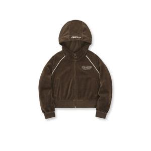 디스커버리키즈자켓 BQK DKTR55046-BRD 여아 벨루어 트레이닝 후드 자켓