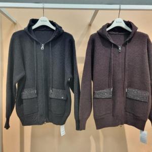 Destijl HC34 신축성좋은 니트후드집업 포켓클 후드니트집업 D2543cd07