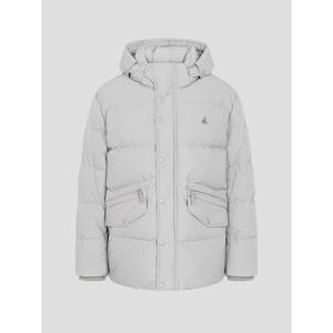 [빈폴멘] 캐주얼 푸퍼 다운 재킷 - 라이트 그레이 (BC5Y38C302)