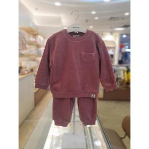 아가방 세이브존03 아가방 퍼플 콜드 폴 벨로아 상하복세트 A01Q753003GA