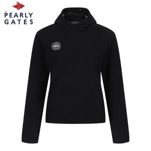 [파리게이츠] 여성 부클 데빌 패치 기모 후드 티셔츠