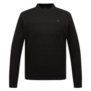 [링스본사] 남성 융기모 모크넥 니트 L11E4SR121_BK