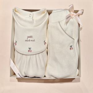 [밍크뮤](IV)퓨어체리스웨트셔츠,팬츠세트 35C15-334-08,410-05