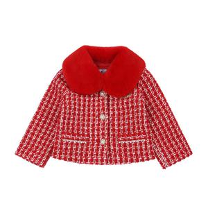 프렌치캣 RED 트위드 진주 JK(Q56DBK030)사은품증정