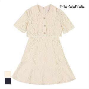[미센스][미센스] 시스루레이스 카_라반팔 원피스_MB34OPM104Z (