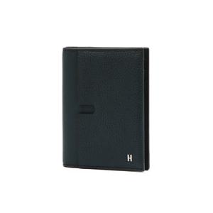[헤지스]HJWA6E061E3_[H-아이덴티티] 남성 그린 소가죽 중지갑