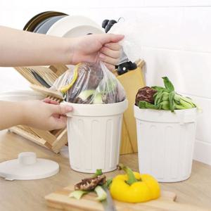 싱글라이프 냉동보관 밀폐형 미니 음식물 쓰레기통 1L 음식물수거 밀폐쓰레기통 음식물처리 음식물처리통