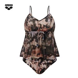 아레나 네오보호 A6BL1PS07 BRW (주머니백 증정) 여성비치 비키니 2PCS 세트수영복