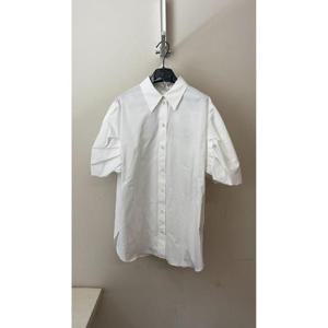 23FW 알렉산더 맥퀸 Puff sleeve popeline 셔츠 750195QAABC9000 TP569160277