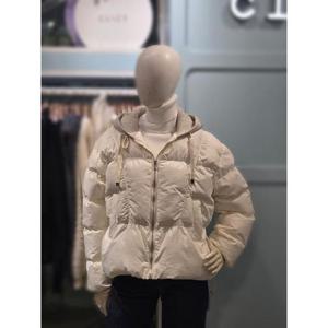 클리지 세이브존03 클리지 니트 후드배색 패딩점퍼 AGCP9WPD21A