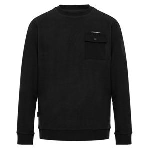 [와이드앵글]남성 CO 스웨이드 포켓 골지 맨투맨 WMW25272Z1