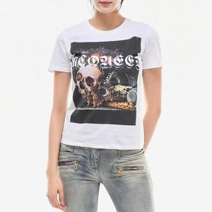 알렉산더맥퀸 포토프린트 반팔티셔츠 화이트 558758 QMZ03 0900