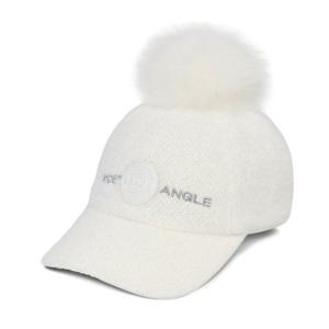 [와이드앵글]여성 CO 플리스 방울캡 WWW25C09W3