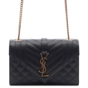 [생로랑] 25FW 여성 모노그램 엔벨로프 스몰 크로스백 (600195 BOW91 1000 25F)