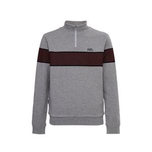 [와이드앵글]남성 TO 등판패딩 하이브리드 쿼터집업 스웨터 M WMW25K34MK