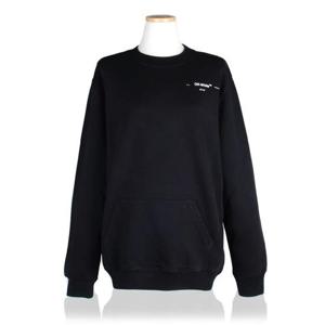 [오프화이트] 로고 여성 맨투맨 / OWBA055R200030391001