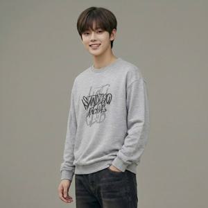 행텐틴즈 더블페이스 레터 맨투맨_055(14560-031-204-07)