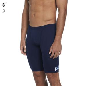 나이키스윔 NESSF022-440 남성 오리진스 포맨 시그니처 스우시 재머 미드나잇네이 - 남성 수영복