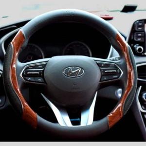 퍼펙트 그립 우드 인테리어 핸들커버 독특한핸들커버 감각있는 고급핸들커버 깔끔한차량핸들커버 독특한핸들커버 심플핸들커버 자동차실내 자동차인테리어