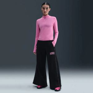 나이키바지 HQS IM7493-010 스포츠웨어 피닉스 플리스 와이드 레그 스웨트팬츠 W